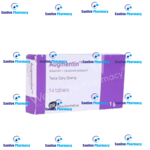 AUGMENTIN 1G TABLETS - (AMPICILLIN AND CLOXACILLIN)